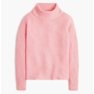 J.Crew Factory Cowl neck Sweater Chunky Knit Pink Women's XL NEW
